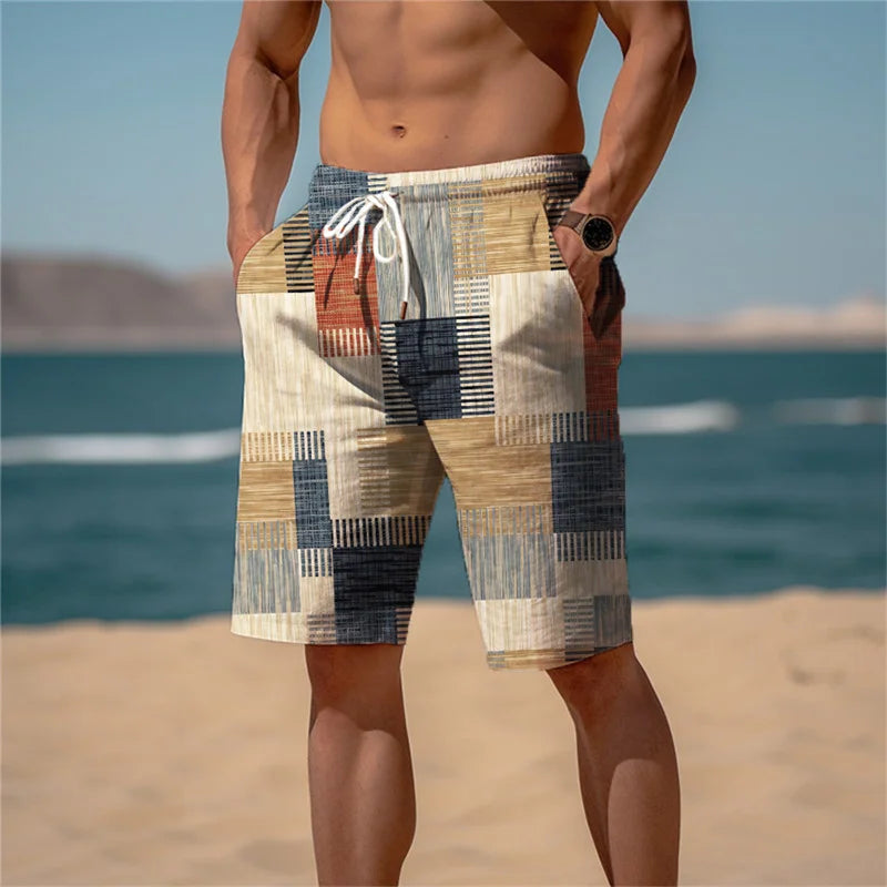 Bloom™ | Geruite Heren Short