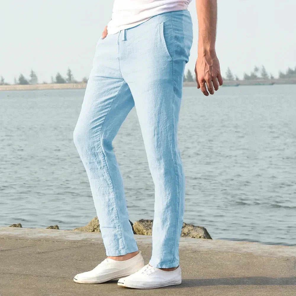 Bloom™ | Katoenen Linnen Broek