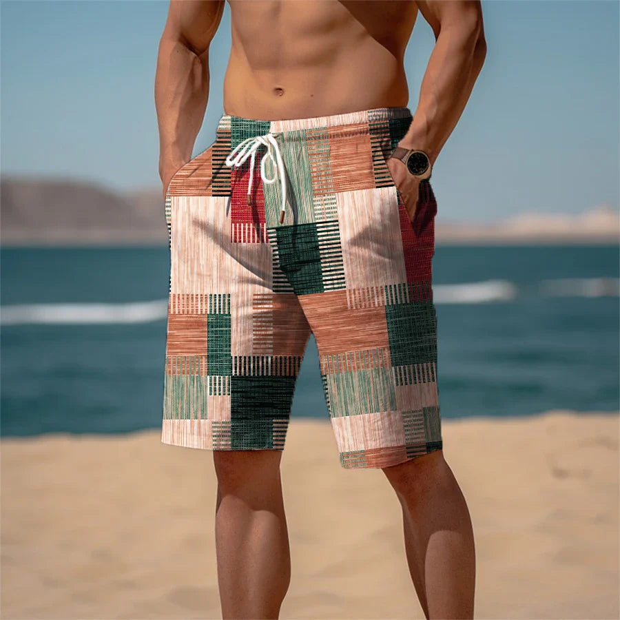 Bloom™ | Geruite Heren Short