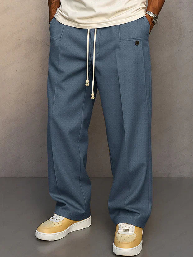 Olivia Sur™ | Exclusieve Heren Broek met Trekkoord – Moderne Klasse & Ongeëvenaard Draagcomfort.