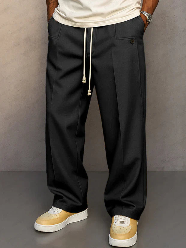 Olivia Sur™ | Exclusieve Heren Broek met Trekkoord – Moderne Klasse & Ongeëvenaard Draagcomfort.