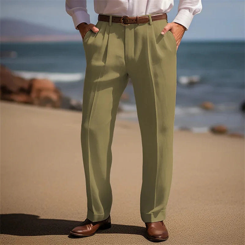 Bloom™ | Elegante Linnen Broek