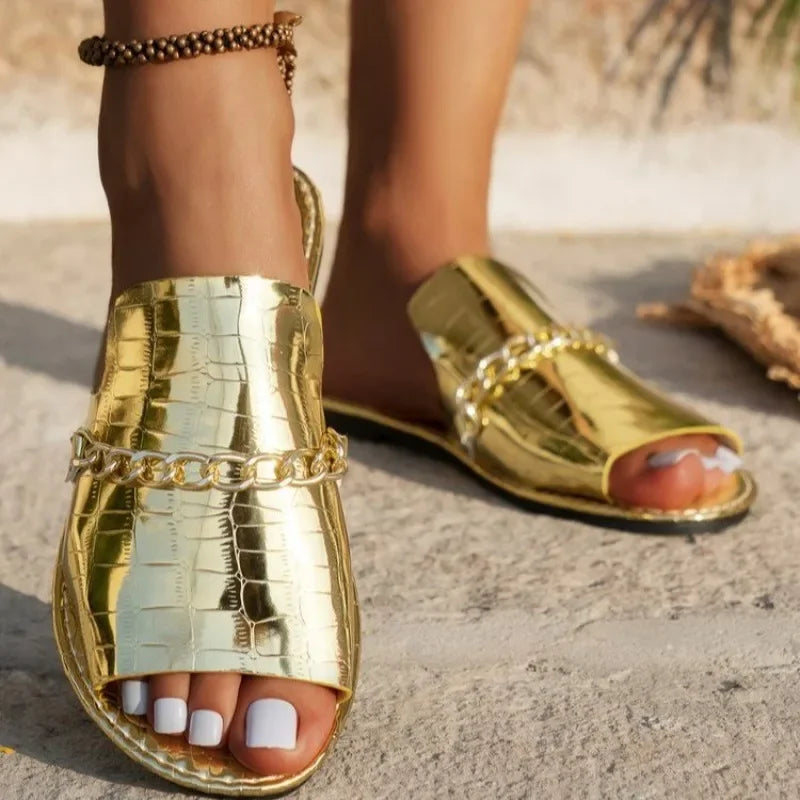 Mira | Luxe Wedge Strand Flip-Flops™
