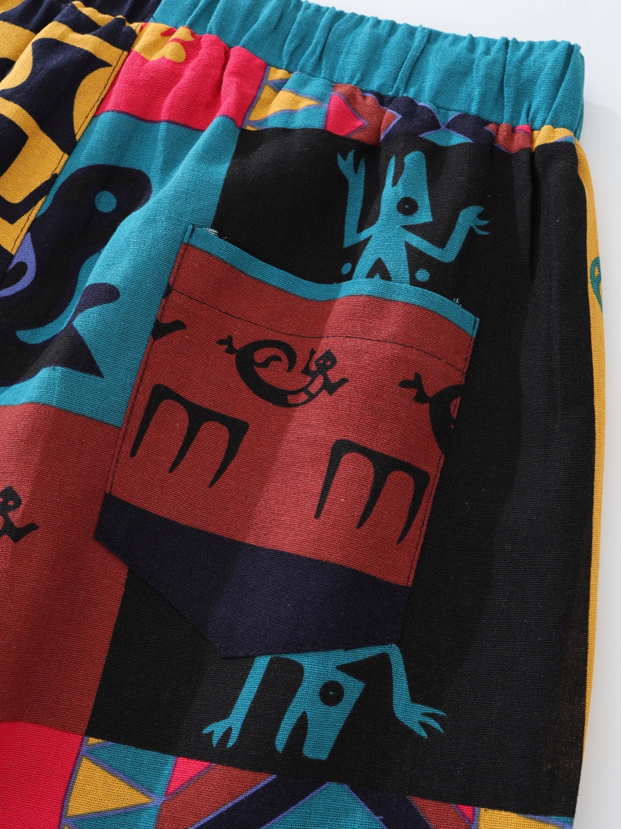 Bloom™ | Boho Tribal Print Broek