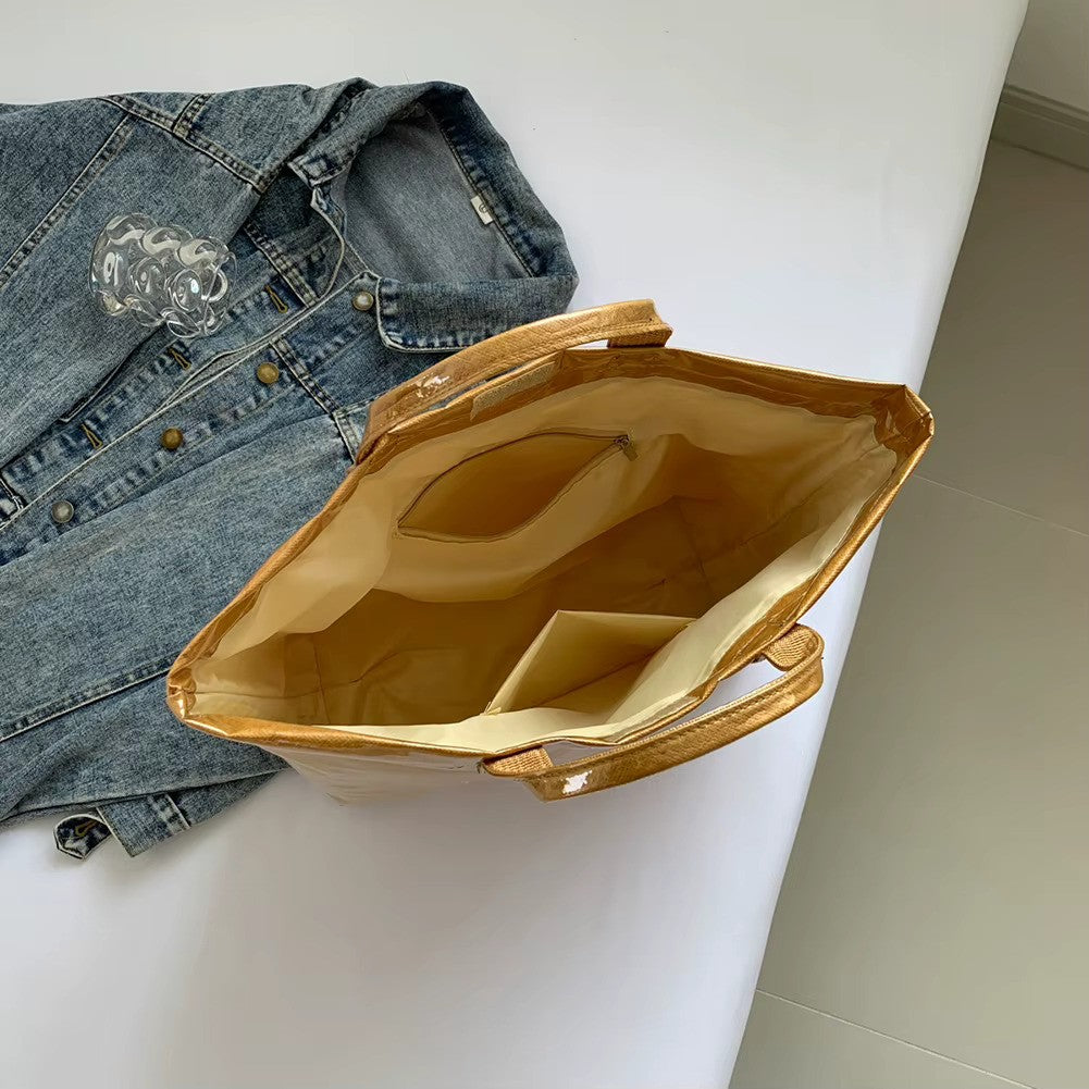 Bloom ™ | Tote Bag met papieren look