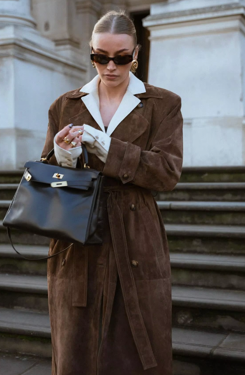Bloom ™ | Suede Trenchcoat