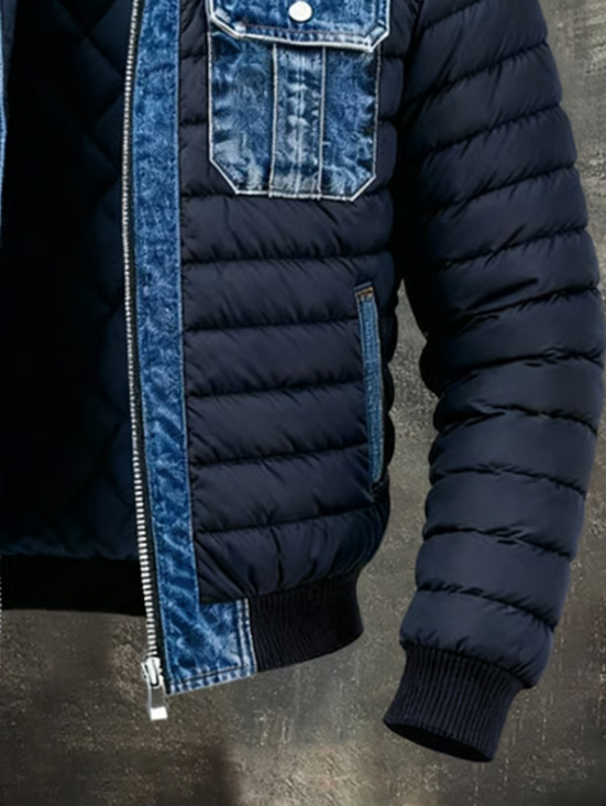 Bloom™ | Premium Gevoerde Denim Jas- Warm, stoer & comfortabel