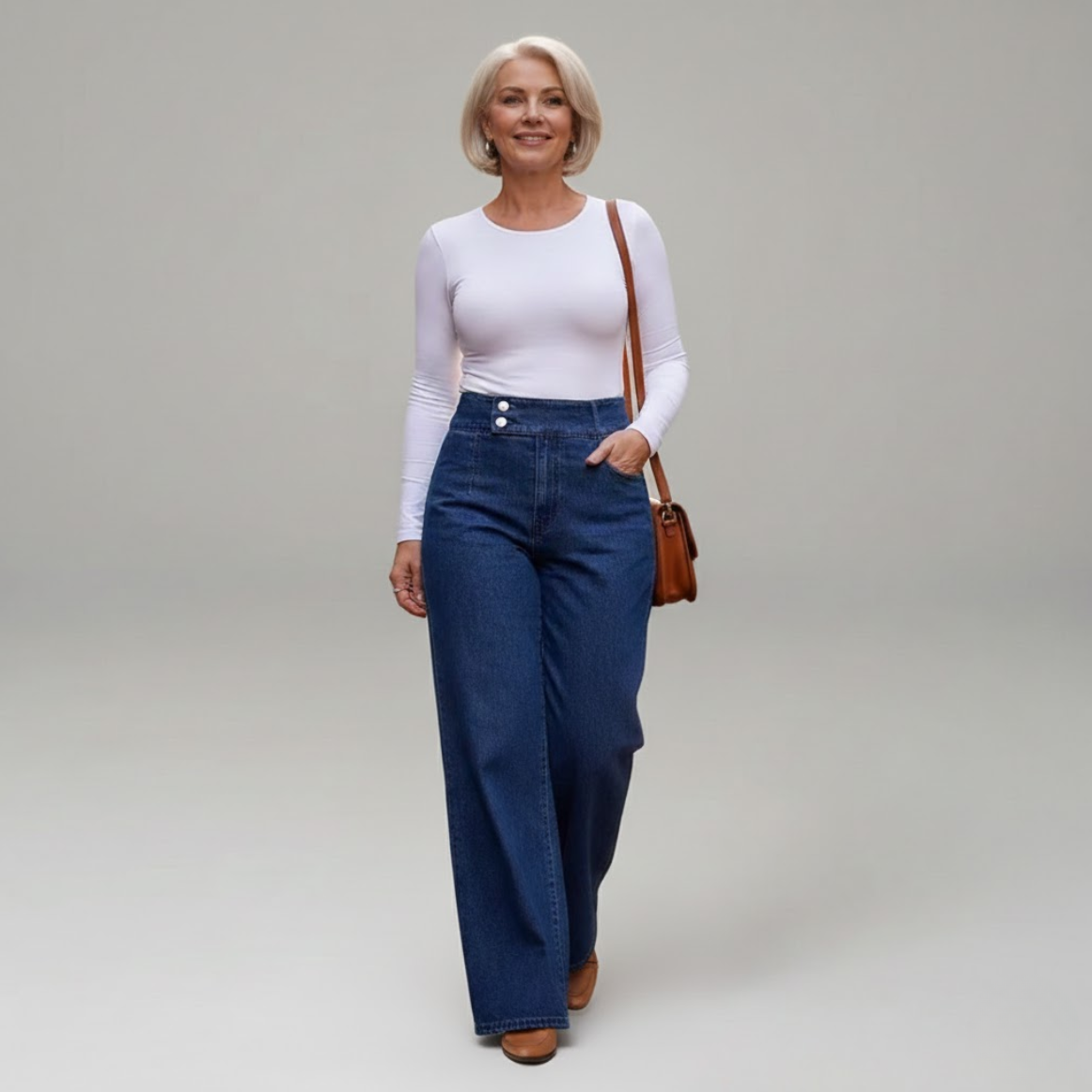 Adèle™ — Hoge taille jeans die de silhouette subtiel verfijnt