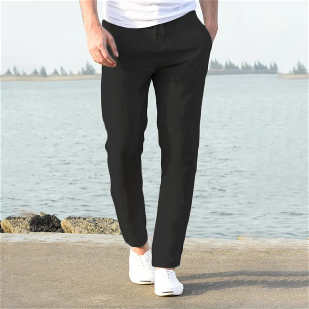 Bloom™ | Katoenen Linnen Broek