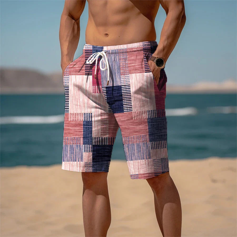Bloom™ | Geruite Heren Short