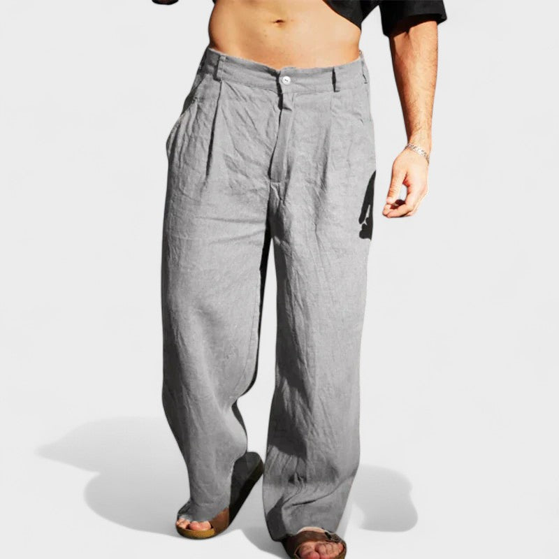 Bloom™ | Oversized Linnen Broek
