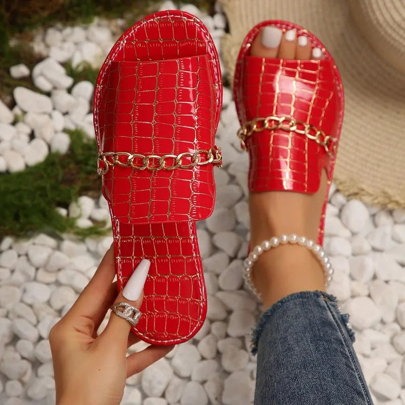 Mira | Luxe Wedge Strand Flip-Flops™