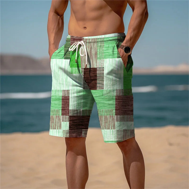 Bloom™ | Geruite Heren Short