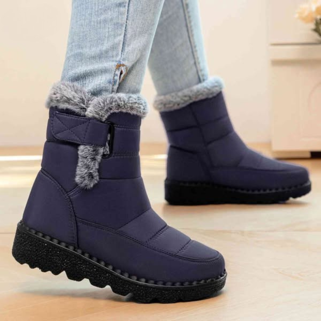 SnowBoots™ | Premium Winterlaarzen – Warm Gevoerd, Veilig Antislip & Klaar voor Elk Weer