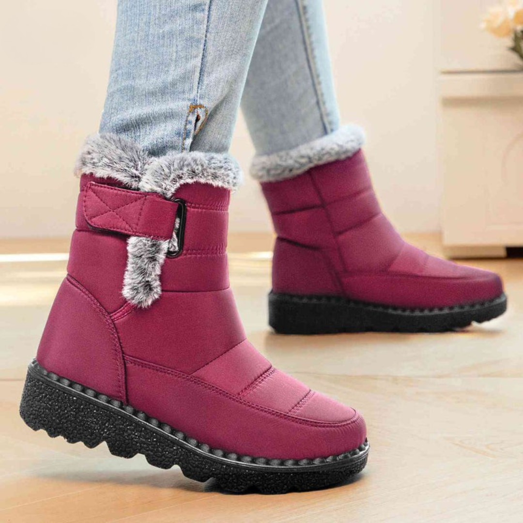 SnowBoots™ | Premium Winterlaarzen – Warm Gevoerd, Veilig Antislip & Klaar voor Elk Weer