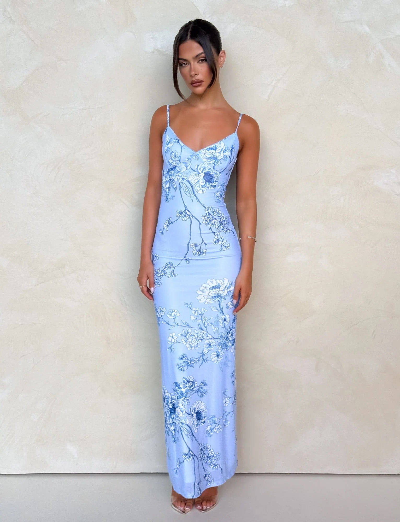 Bloom ™ | Valeria - Maxi-jurk met Bloemenprint