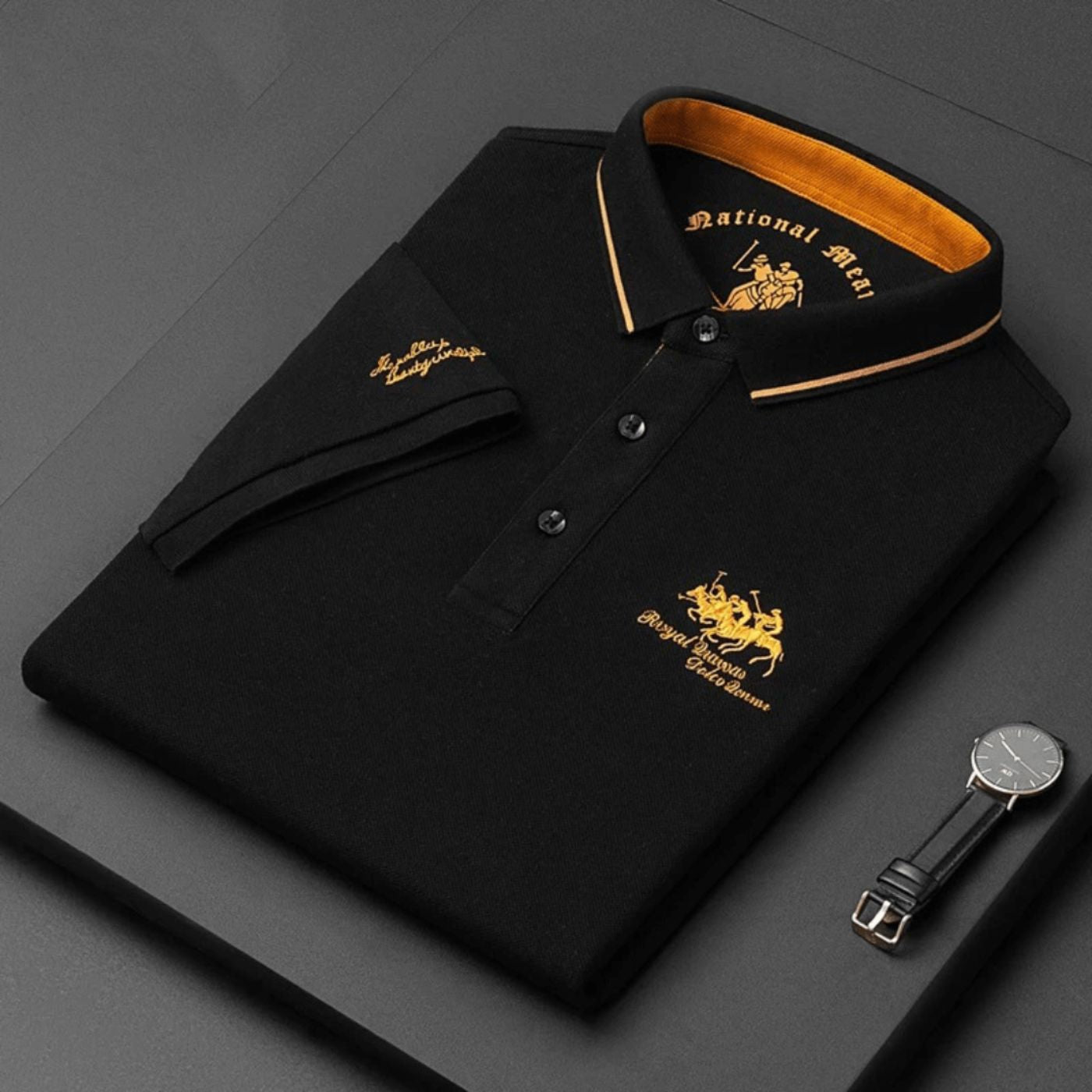 Vincent | Premium Luxe Herenpolo – Stijlvol Comfort voor Elke Dag(1+1 GRATIS)