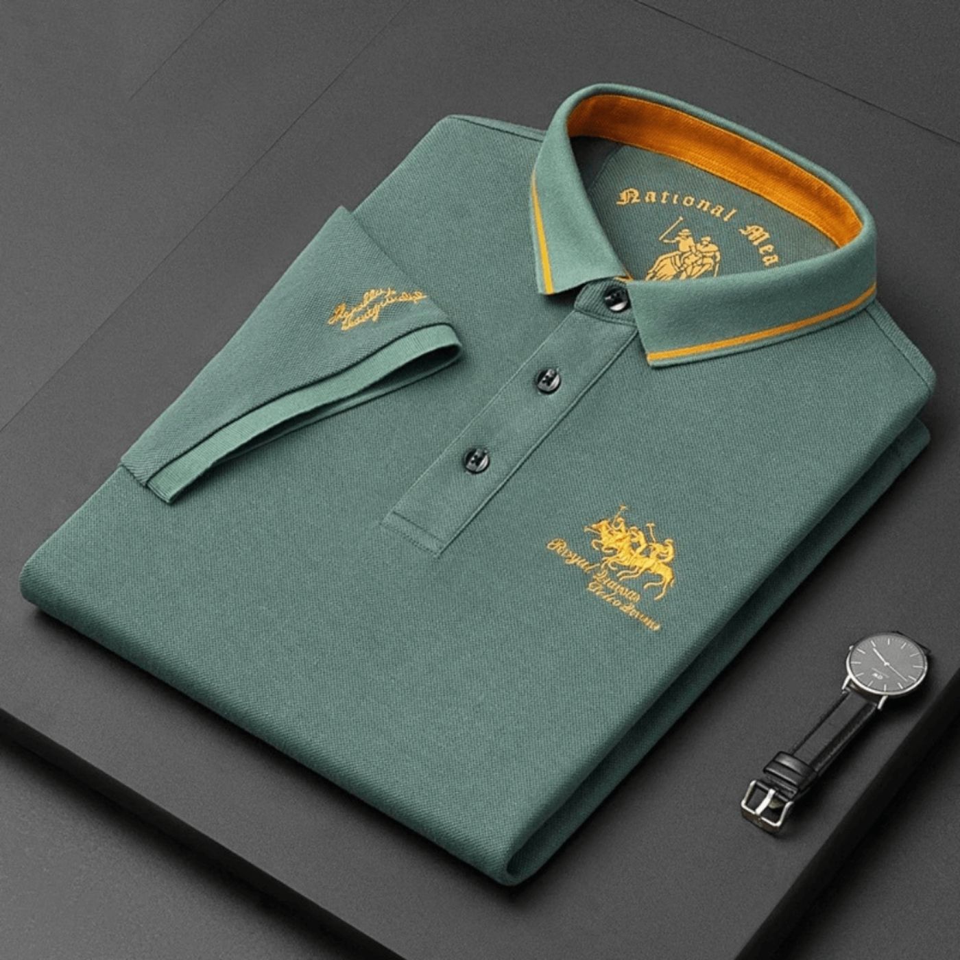 Wouter™ | Polo met Kraag – Tijdloze Klasse & Ademend Comfort