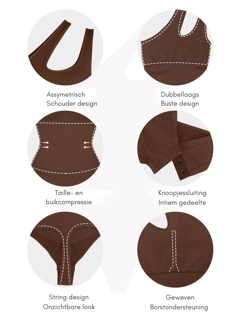 Bloom ™ | One Shoulder Bodysuit