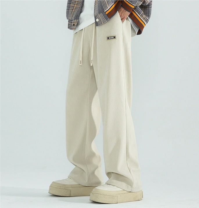 Bloom™ | Corduroy broek met wijde pijpen