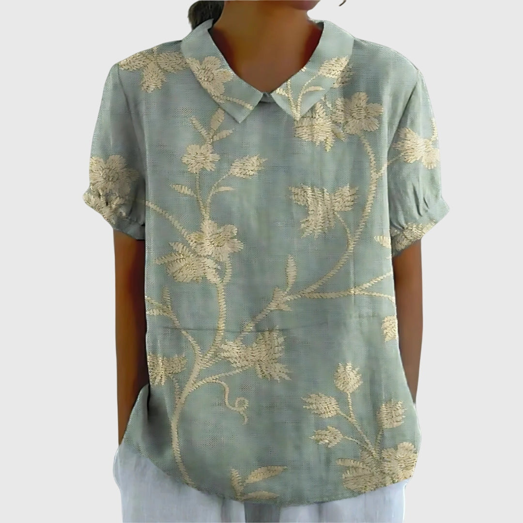 Jenna™ | Bloemen Blouse