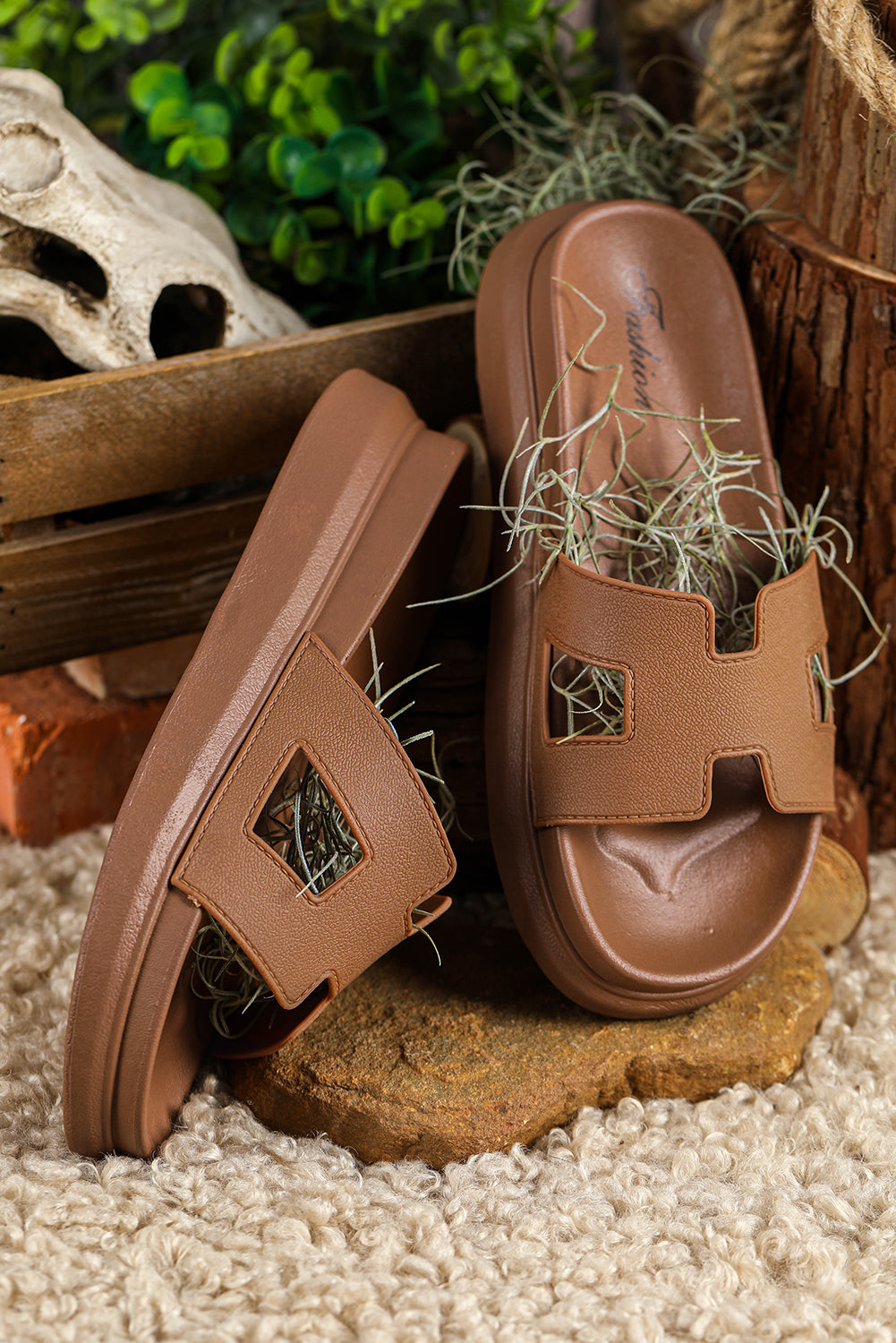 Nadine | Dames Chic Orthopedische Platform Slippers™