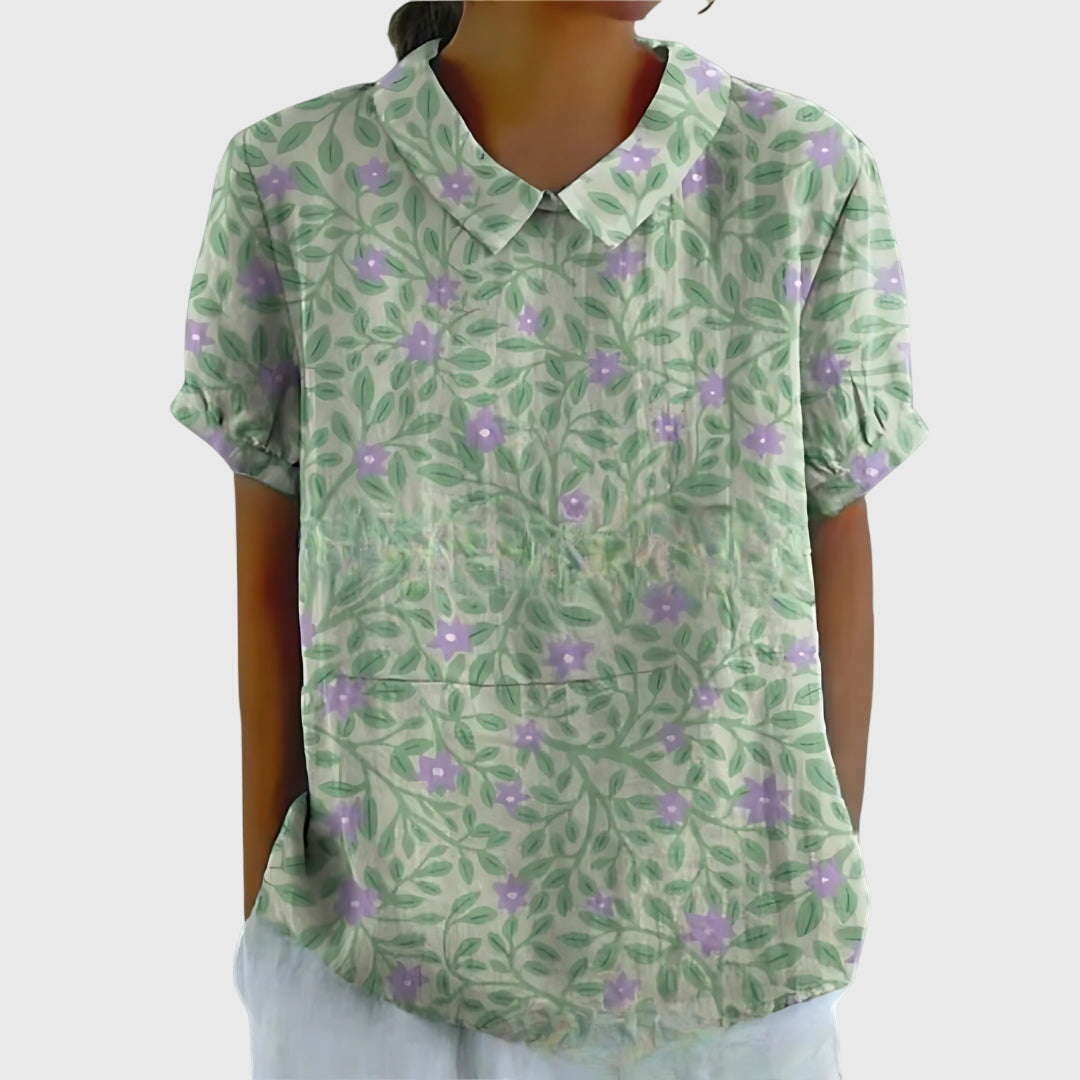 Jenna™ | Bloemen Blouse