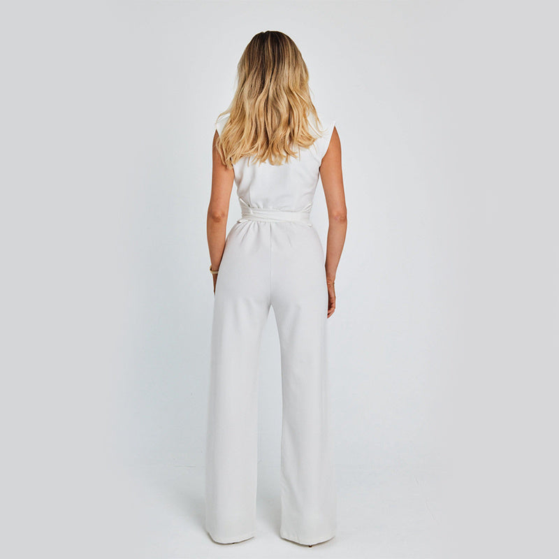 Bloom ™ | Elegante Mouwloze Jumpsuit