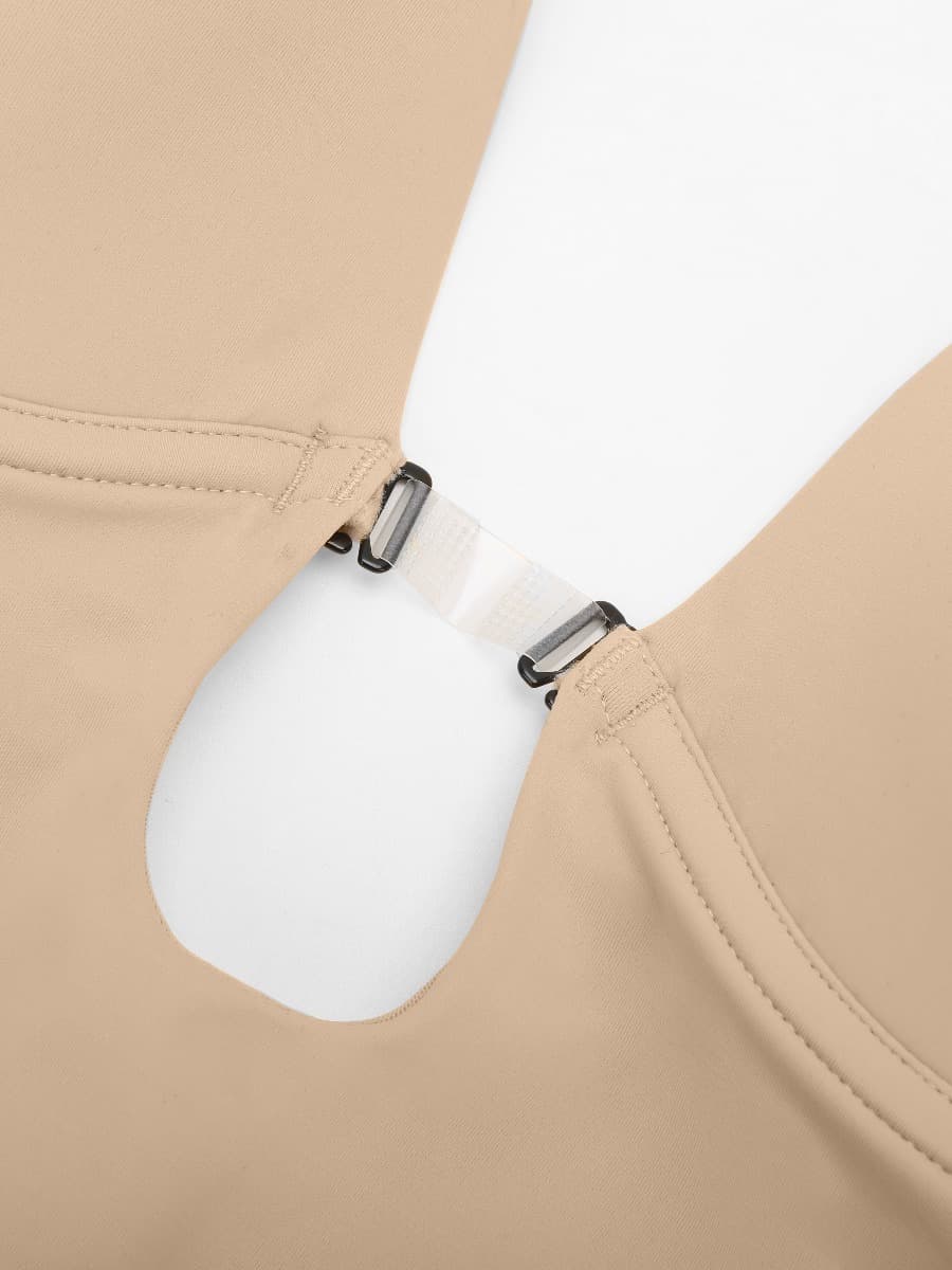 Bloom ™ | Plunge Bodysuit met Verwijderbare Pads