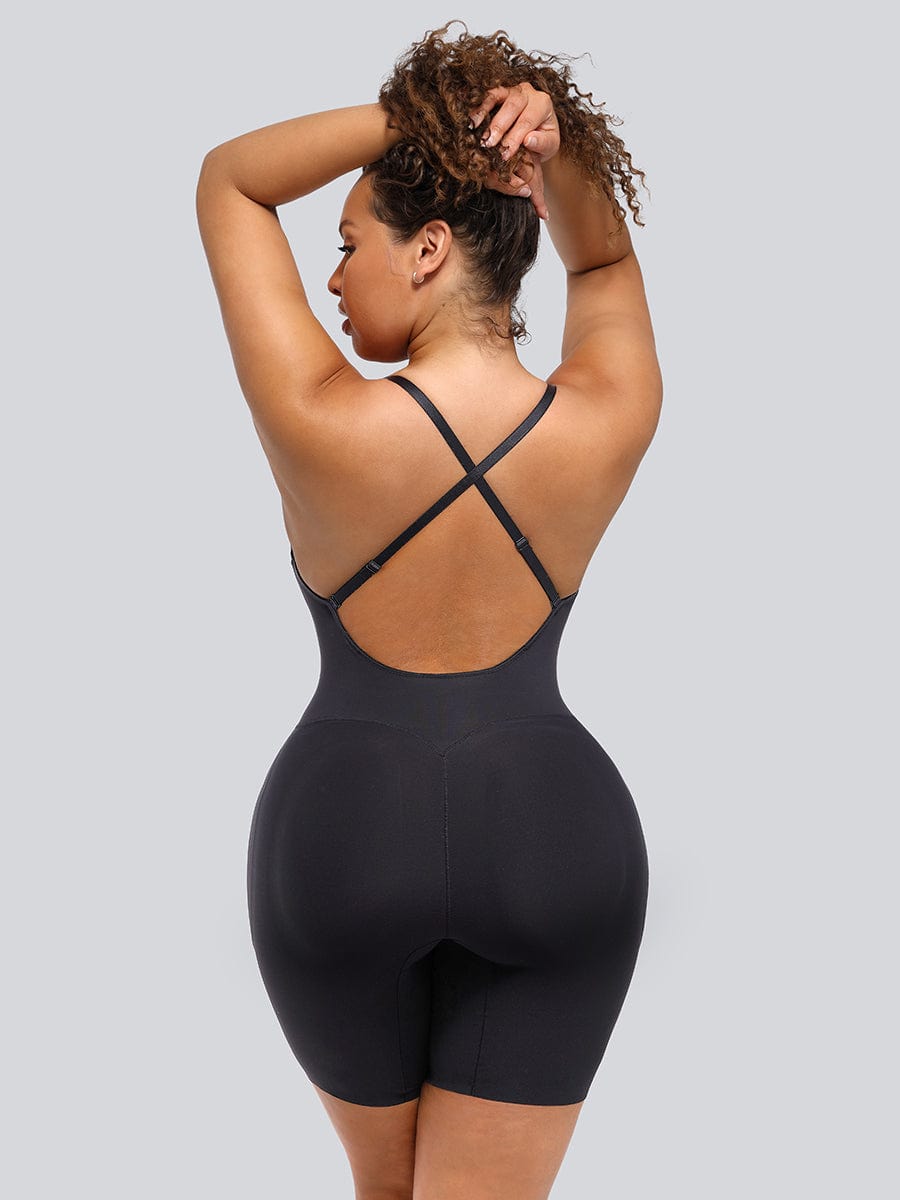 Bloom ™ | Plunge Bodysuit met Verwijderbare Pads