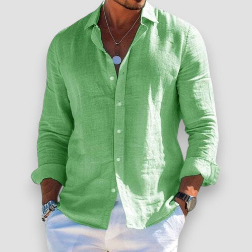 Cristof™ | Casual shirt met lange mouwen – Verfijnd comfort & een absolute must-have