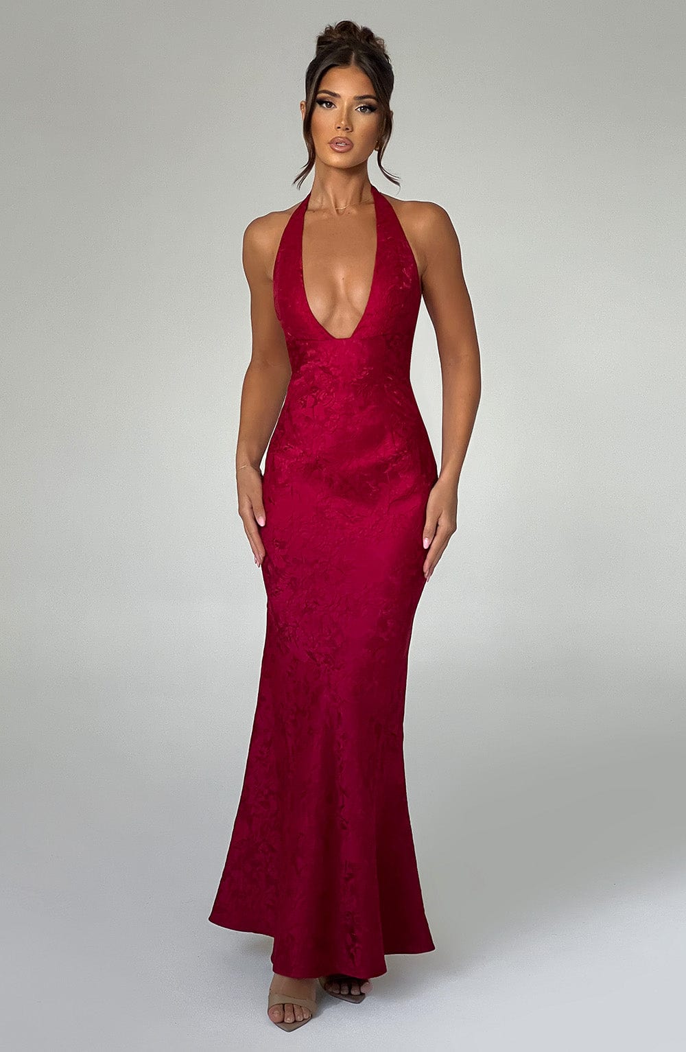 Bloom ™ | Romantische Halter Maxi-jurk