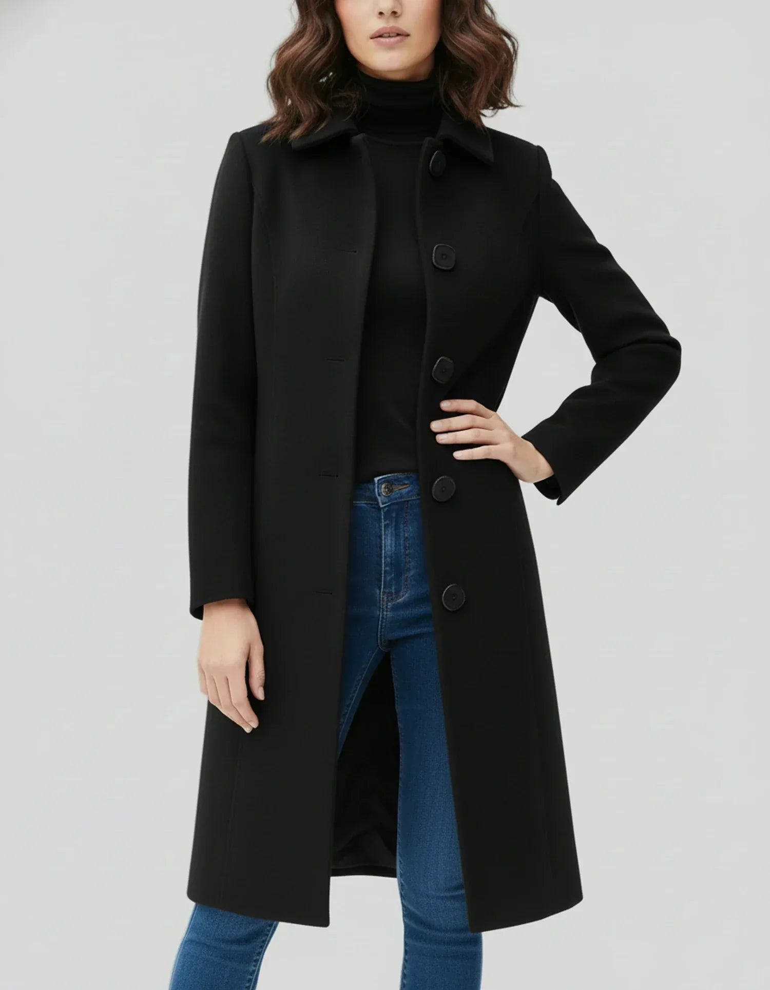 Josephine™ | Premium op maat gemaakte wintertrenchcoat – Moeiteloze elegantie