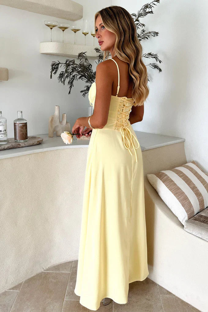 Bloom ™ | Olivia - Romantische Maxi-jurk