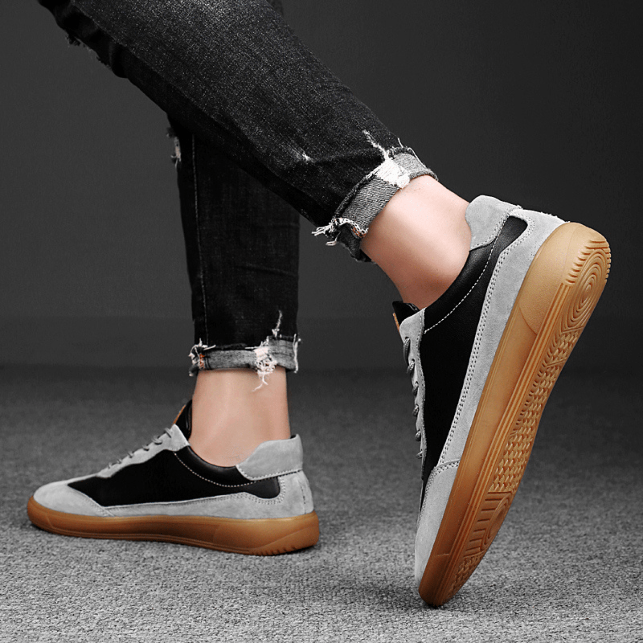 Casual Echte Leren Sneakers