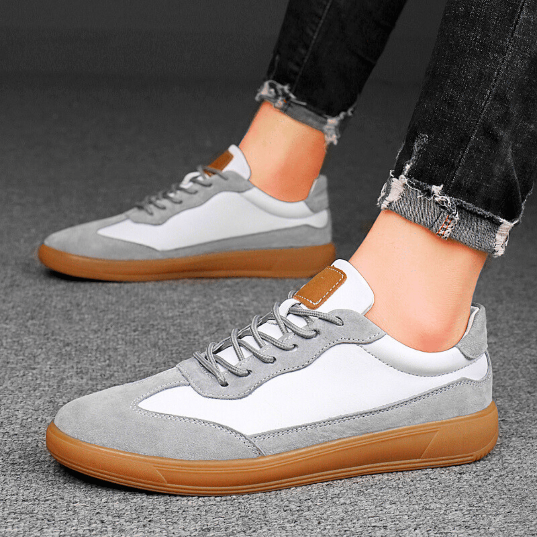 Casual Echte Leren Sneakers