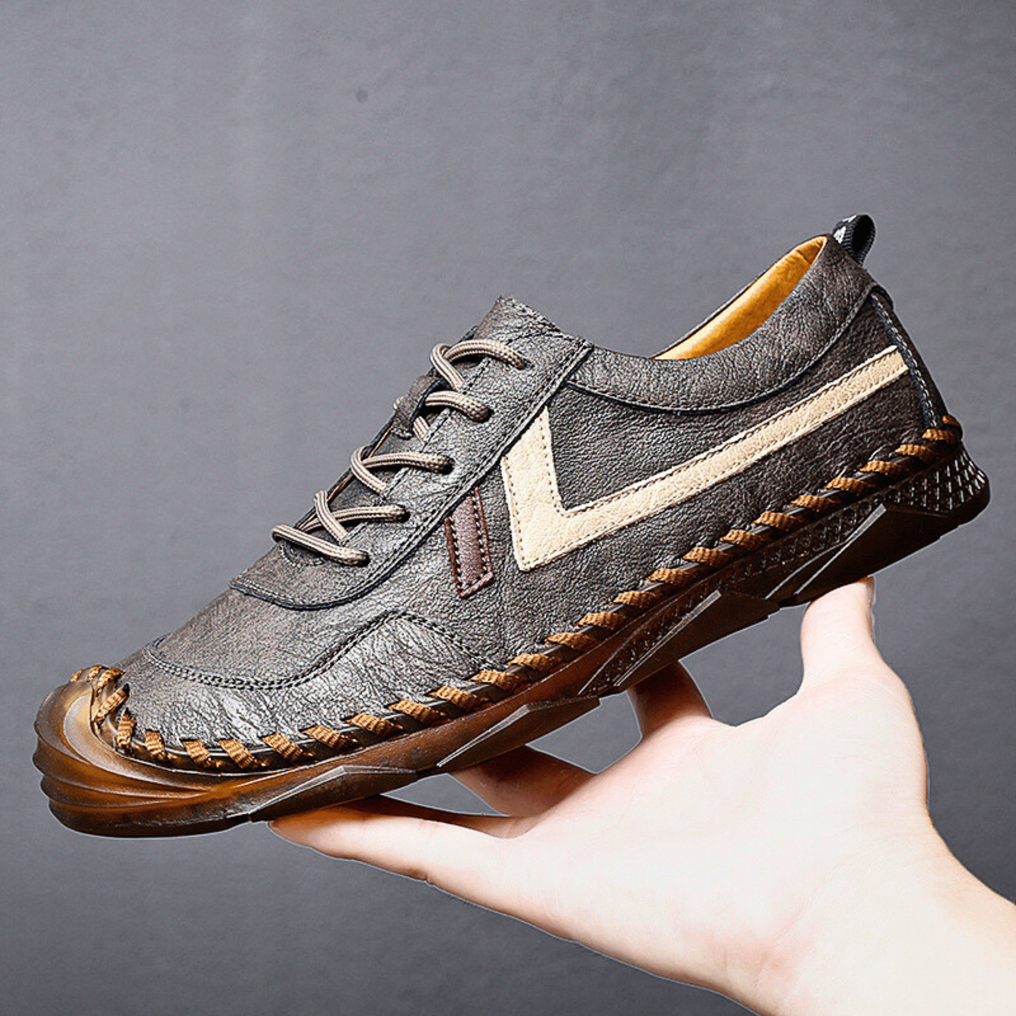 ClassicStep Retro Leren Sneakers
