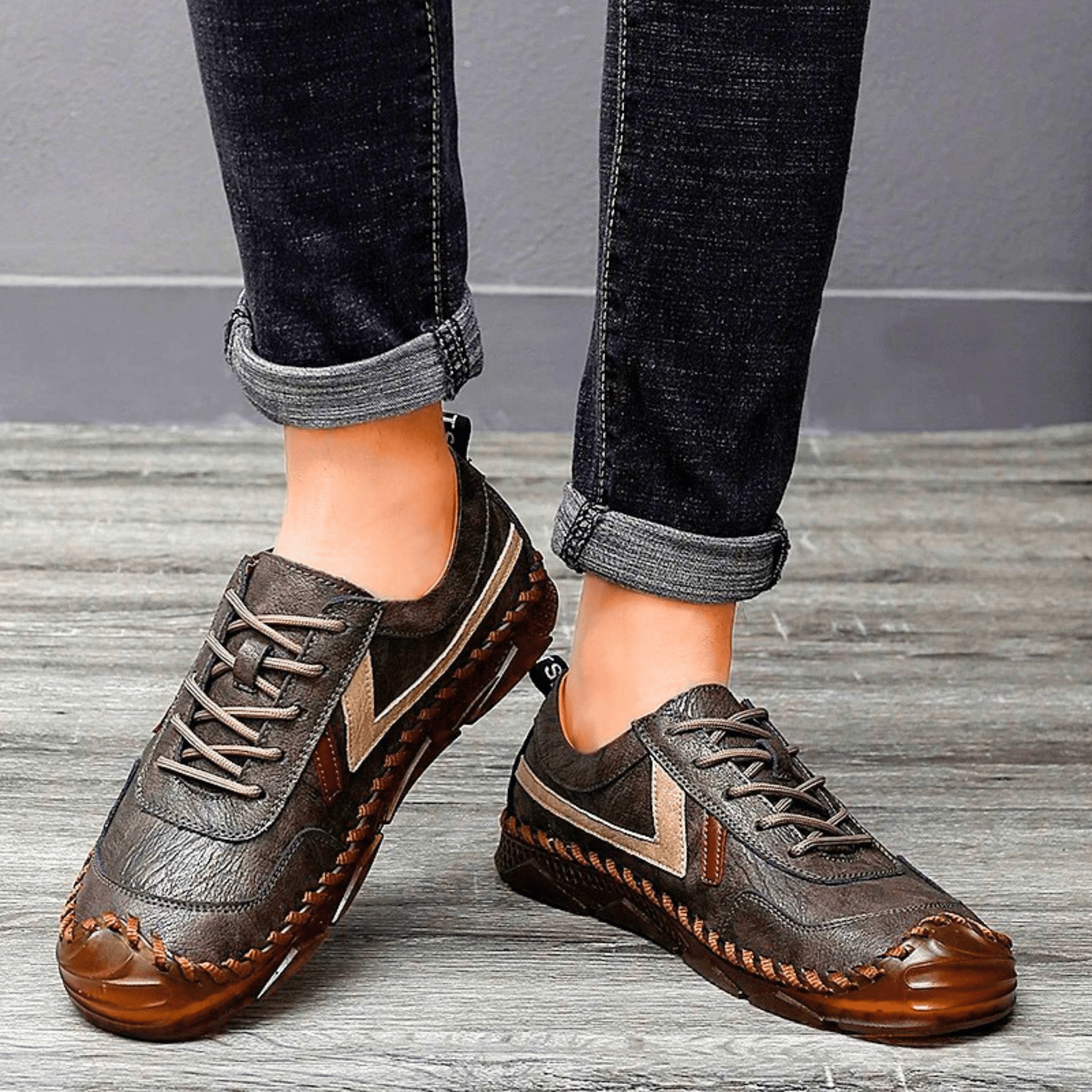 ClassicStep Retro Leren Sneakers