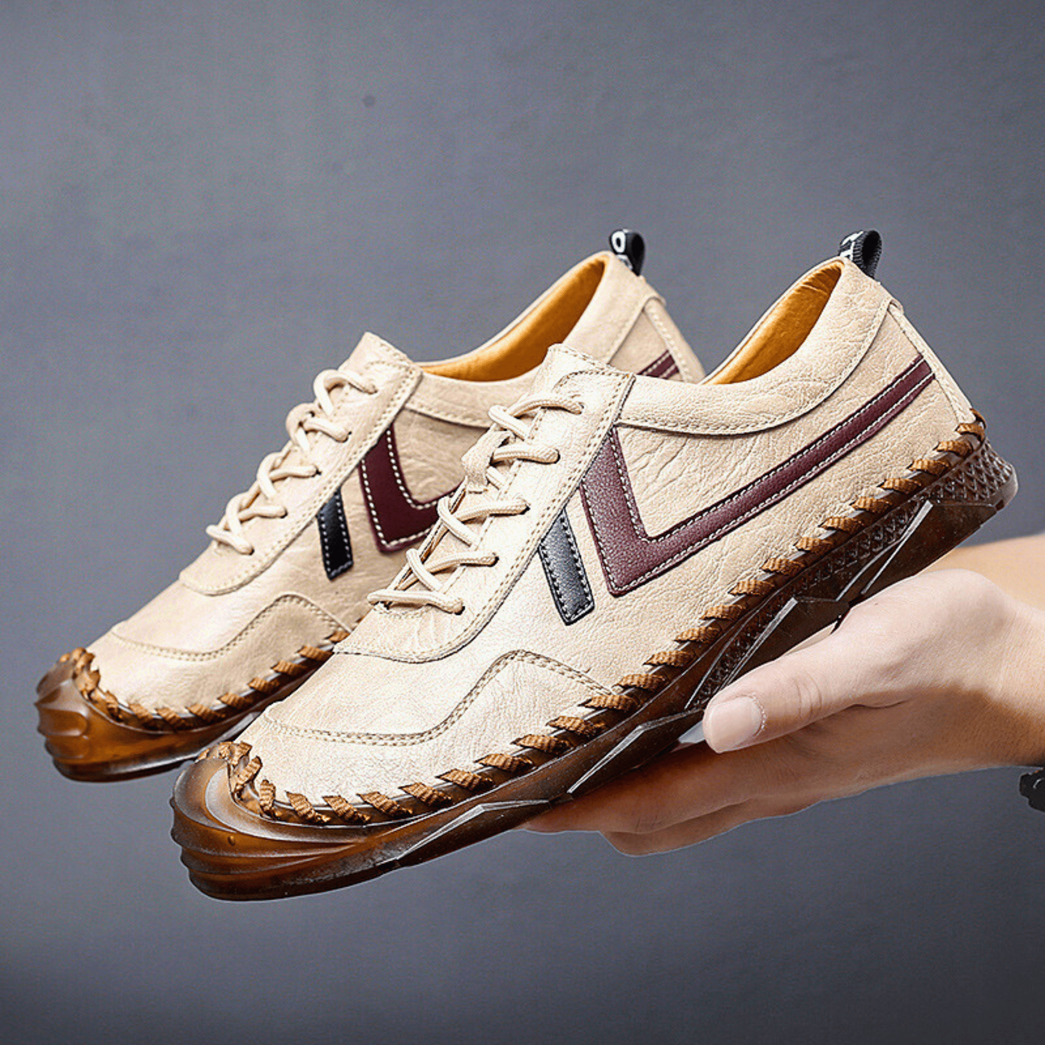 ClassicStep Retro Leren Sneakers