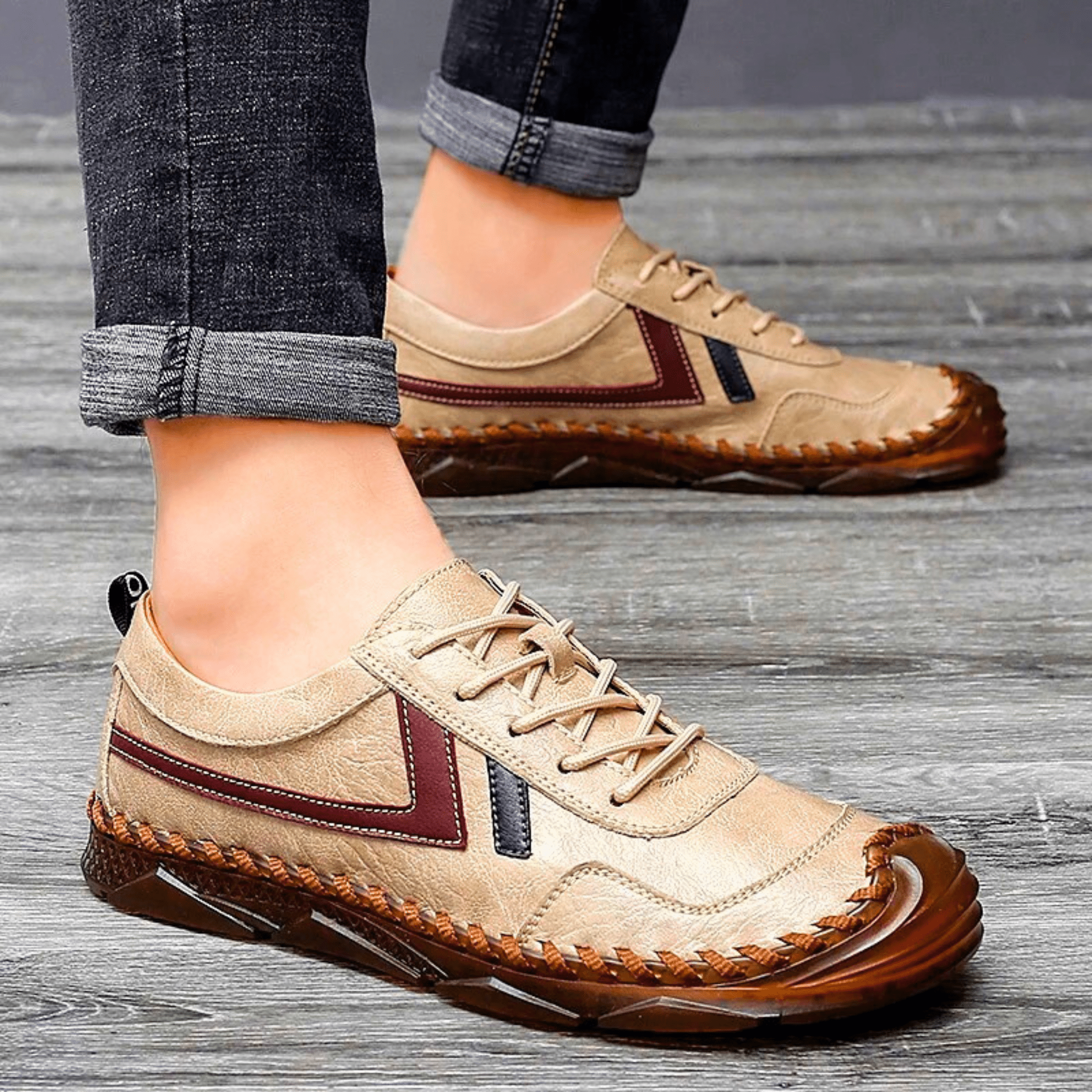 ClassicStep Retro Leren Sneakers