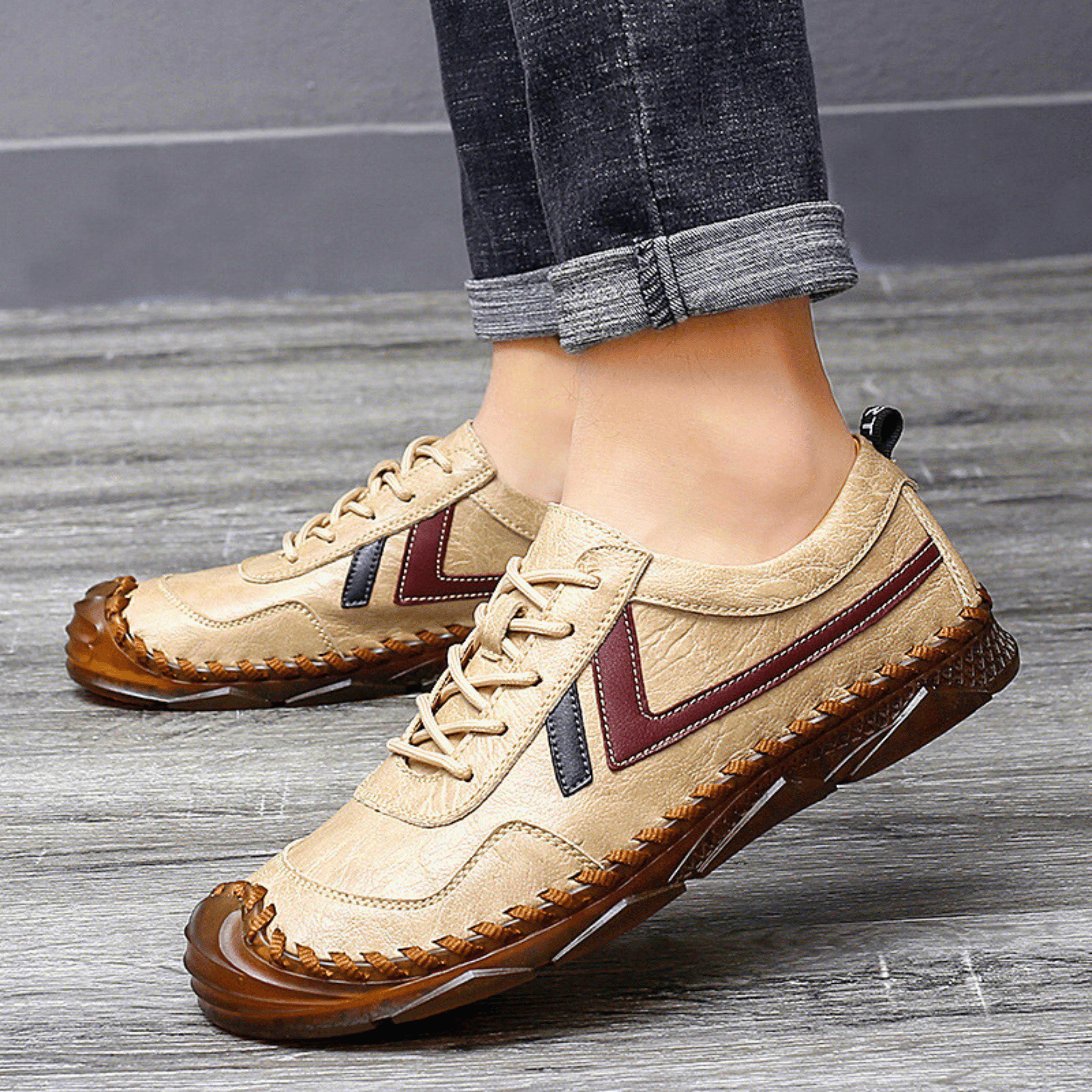 ClassicStep Retro Leren Sneakers