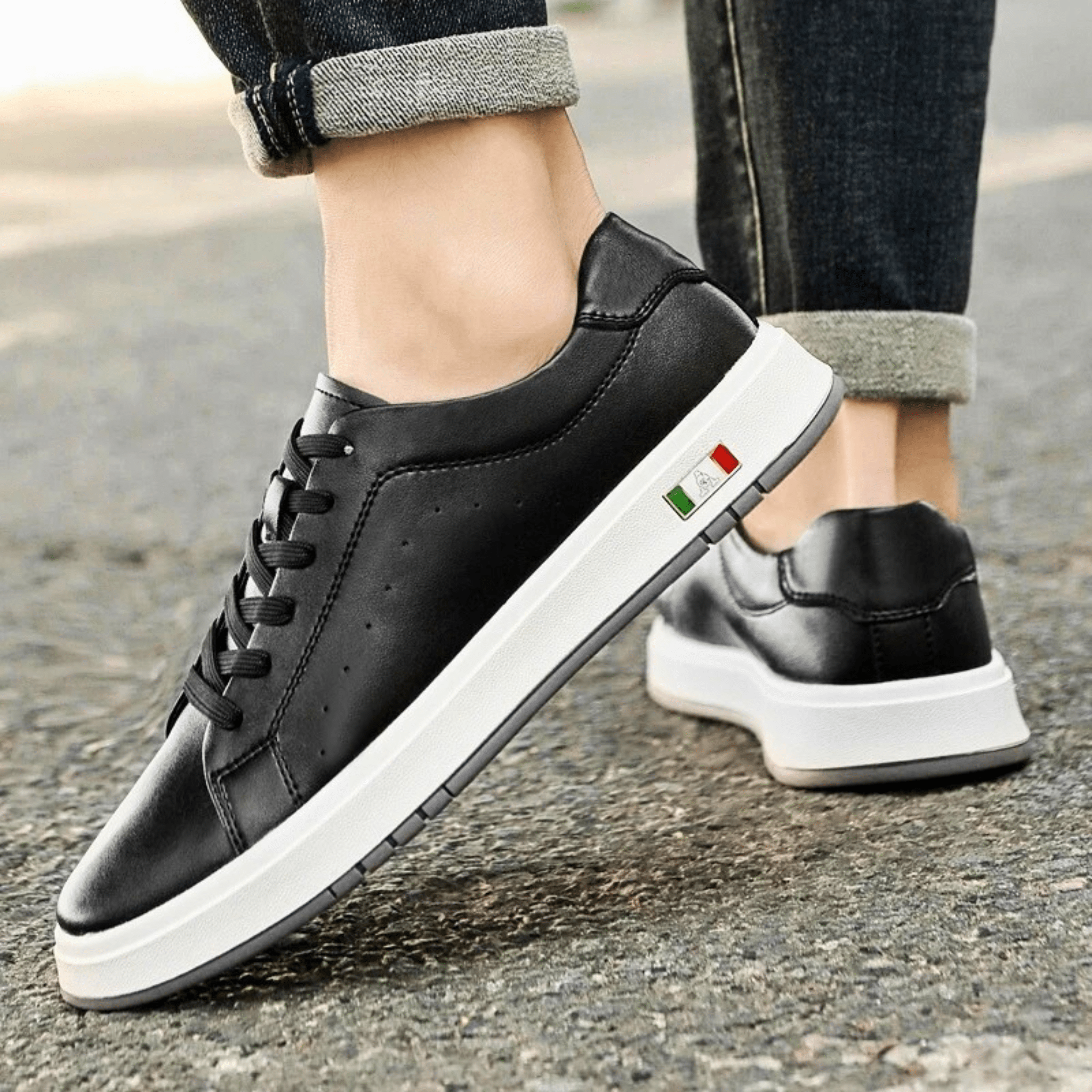 Milano Echte Leren Sneakers