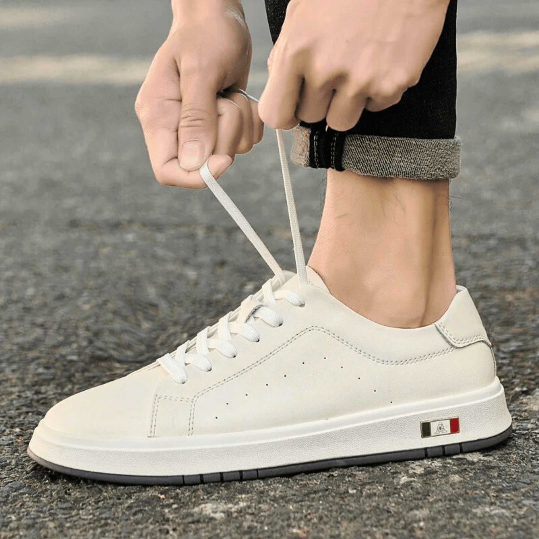 Milano Echte Leren Sneakers