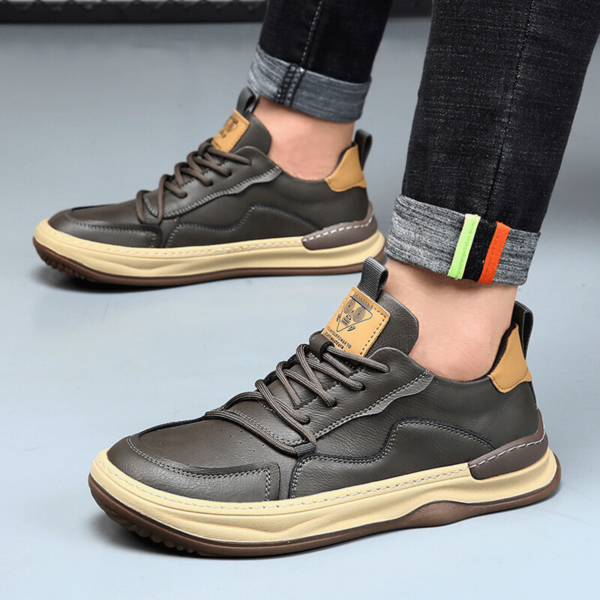 Montevaro Leren Sneaker