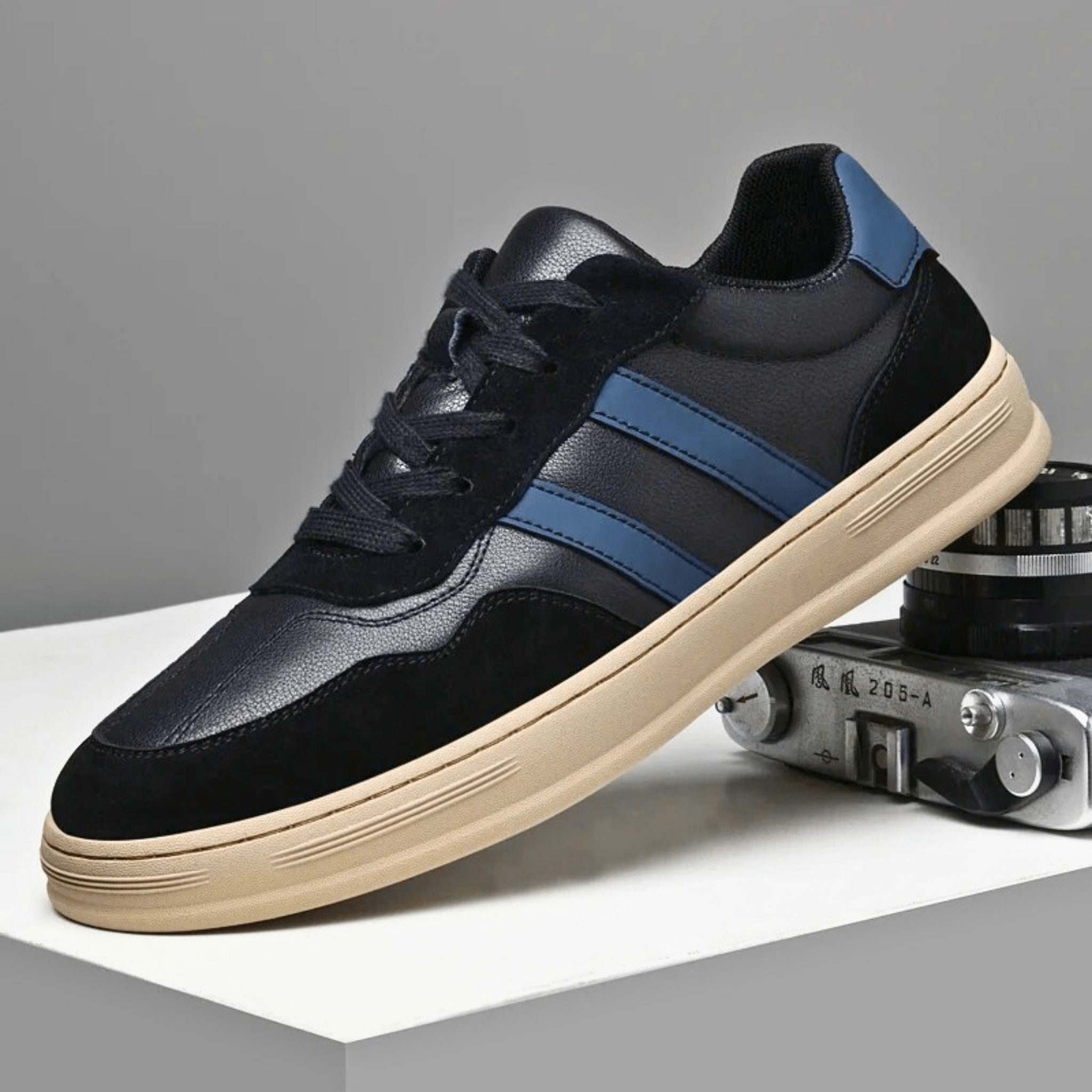 Slimme Echte Leren Sneakers