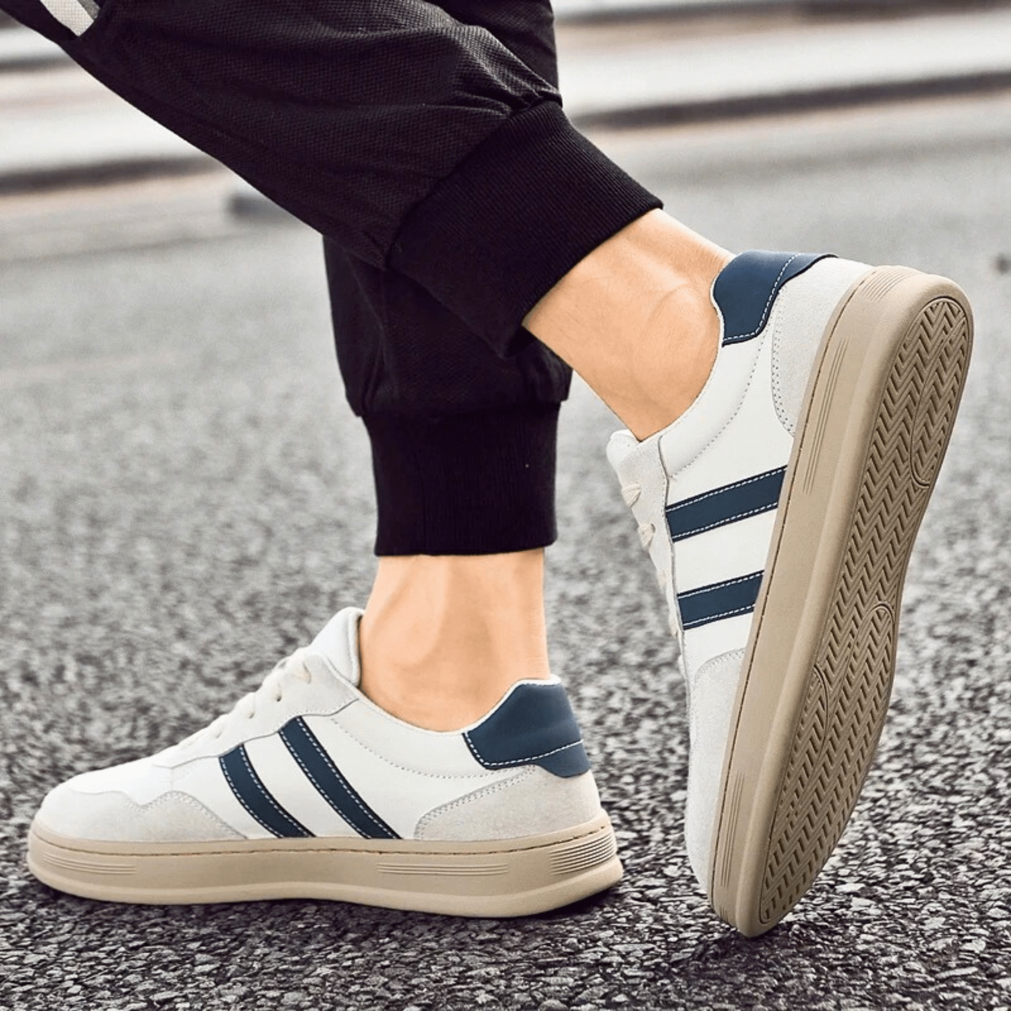 Slimme Echte Leren Sneakers