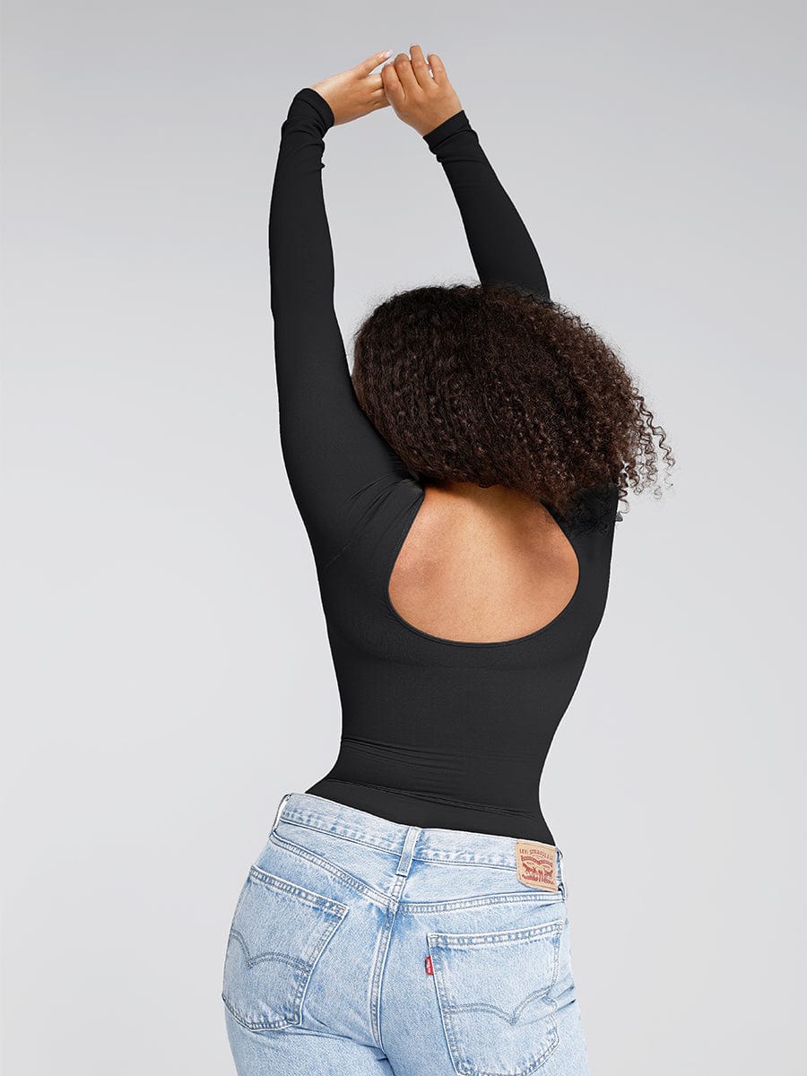 Bloom ™ | Long Sleeve Full Neck Bodysuit | 1+1