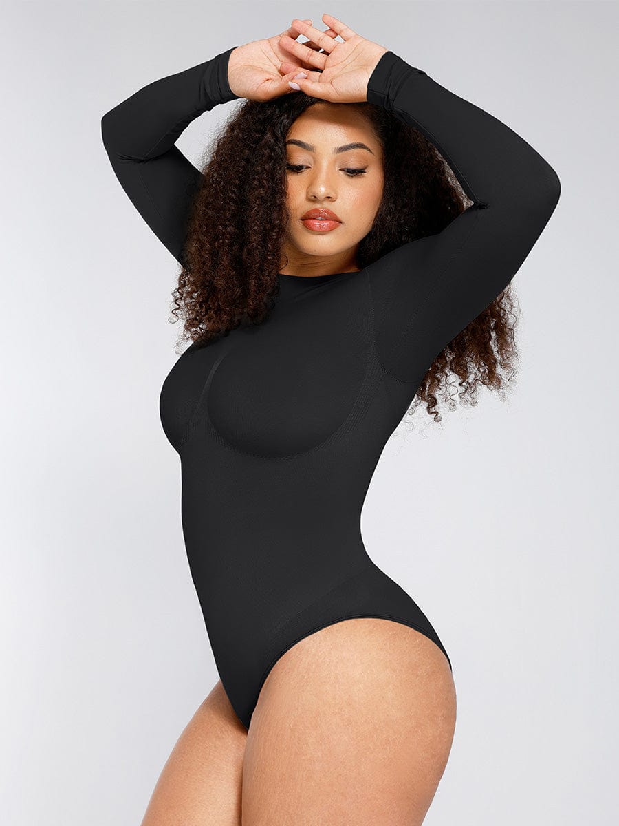 Bloom ™ | Long Sleeve Full Neck Bodysuit | 1+1