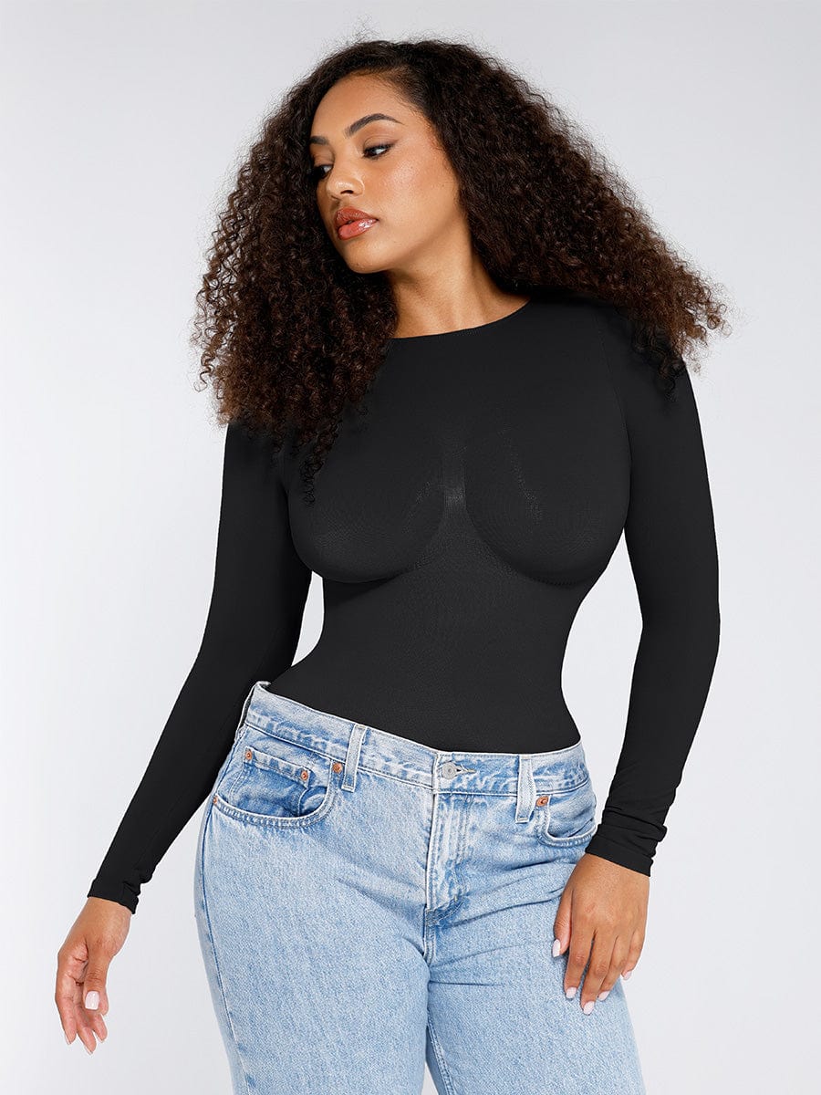 Bloom ™ | Long Sleeve Full Neck Bodysuit | 1+1