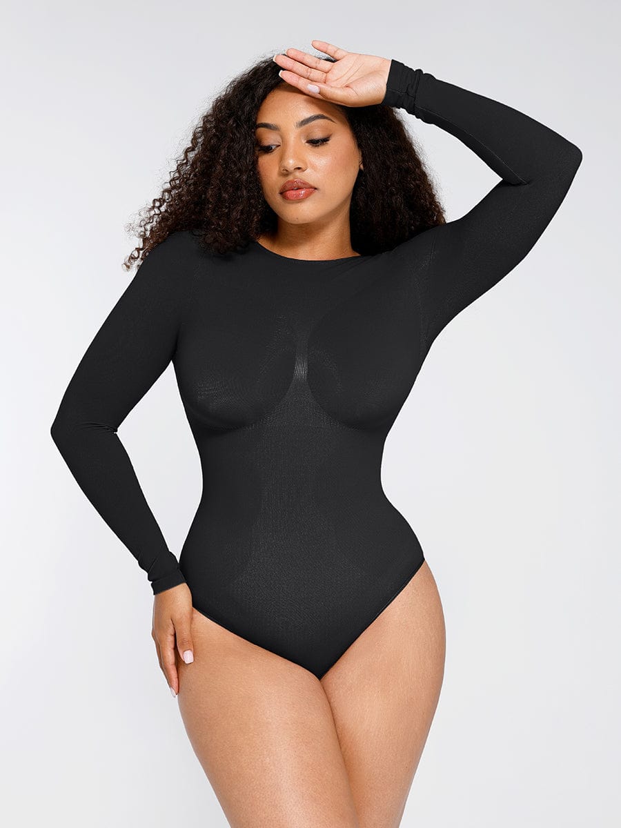 Bloom ™ | Long Sleeve Full Neck Bodysuit | 1+1